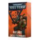 Kill Team: Ratlings Cartes Techniques