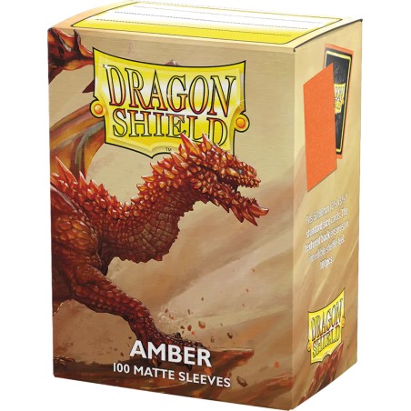 Pochettes: Dragon Shield Matte Amber