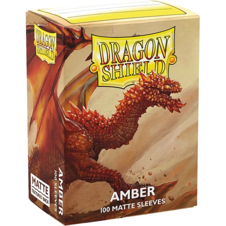 Pochettes: Dragon Shield Matte Amber