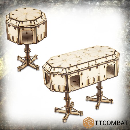 Décor: Industrial Stilt Pods