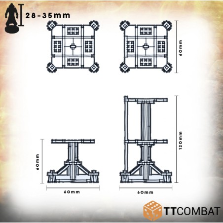 Décor: Industrial Stilt Pods
