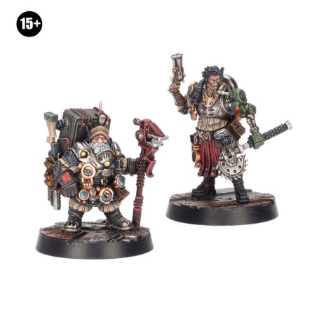 Necromunda Fw: Abyssal Ferryman, Hagthor Jarlun and Aster Felsturn