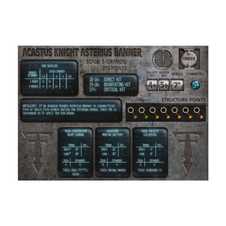 Legions Imperialis: Acastus Knights Asterius