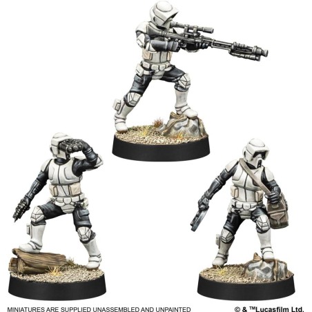 SW Légion: Scout Troopers (Resculpt)