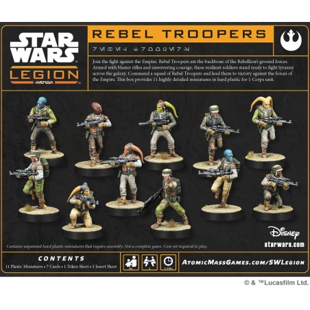 SW Légion: Rebel Troopers (Resculpt)