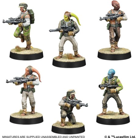 SW Légion: Rebel Troopers (Resculpt)