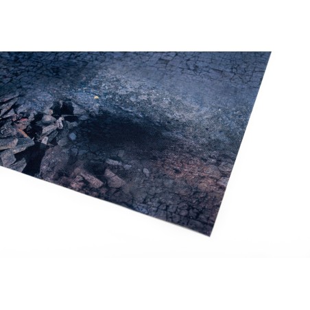 Tapis de Jeu double: Ruined City/Grassland (Latex)