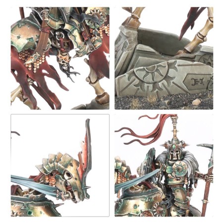 Soulblight Gravelords: Roi Revenant sur Coursier Squelette