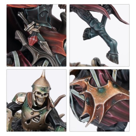 Soulblight Gravelords: Seigneur Vampire sur Coursier Cauchemar