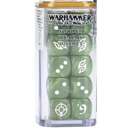 The Old World Elfes Sylvain: Set de Dés (x20)