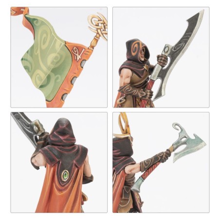 The Old World Elfes Sylvain: Bataillon (62 Figurines)