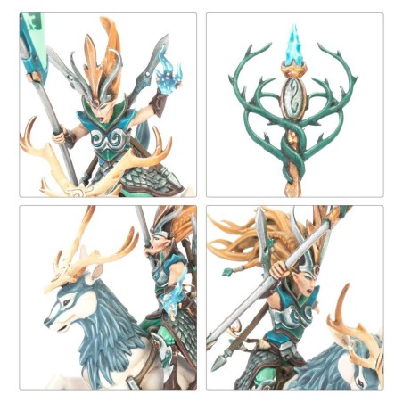 The Old World Elfes Sylvain: Bataillon (62 Figurines)