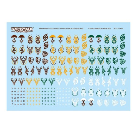 The Old World Elfes Sylvain: Eternal Guard (32 Figurines)