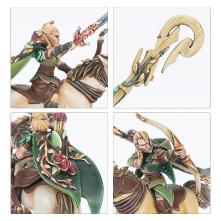 The Old World Elfes Sylvain: Glade Riders (12 Figurines)
