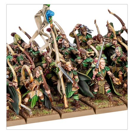 The Old World Elfes Sylvain: Glade Guard (32 Figurines)