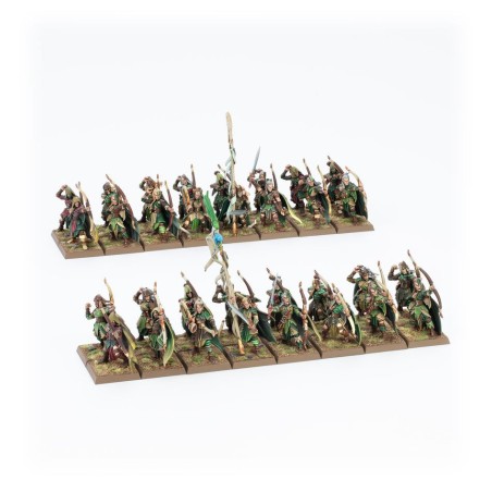 The Old World Elfes Sylvain: Glade Guard (32 Figurines)