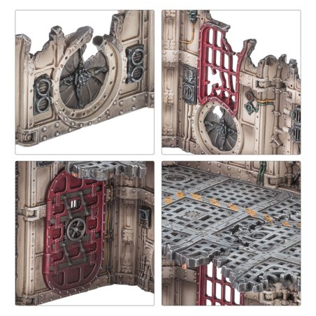 Décor: Zone de Bataille, Manufactorum – Sous-cloître et Chapelle-dépôt