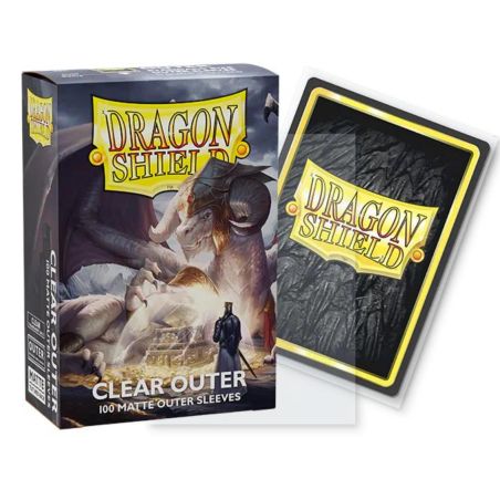 Pochettes: Dragon Shield Matte Clear Outer