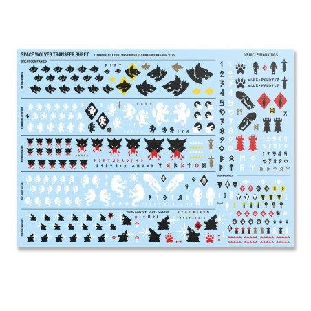 Space Wolves: Terminators Gardes Loups (x5)