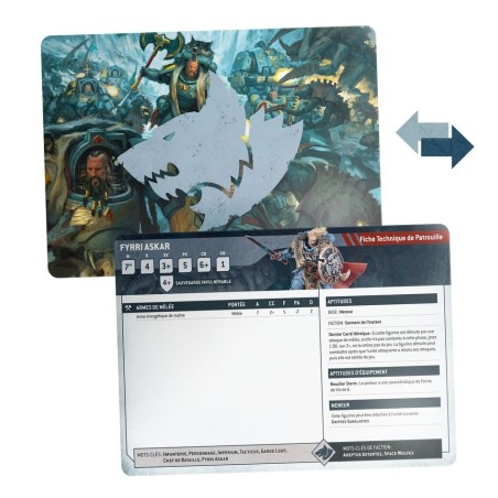 Space Wolves: Cartes Techniques