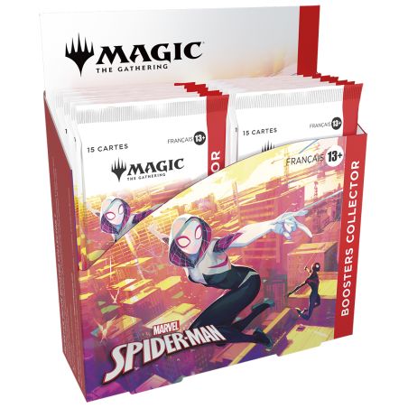 Préco - Marvel Spider-Man: Boite de 12 Boosters Collector