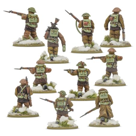Bolt Action: Crossing the Rhine' British & Canadian Army (Winter)