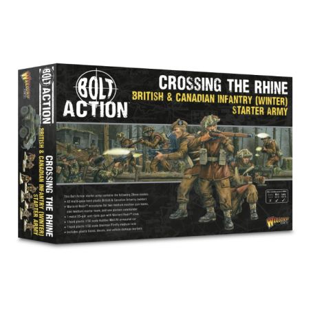 Bolt Action: Crossing the Rhine' British & Canadian Army (Winter)