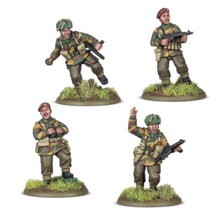 Bolt Action: British & Canadian Army infantry (Winter) Platoon Commander