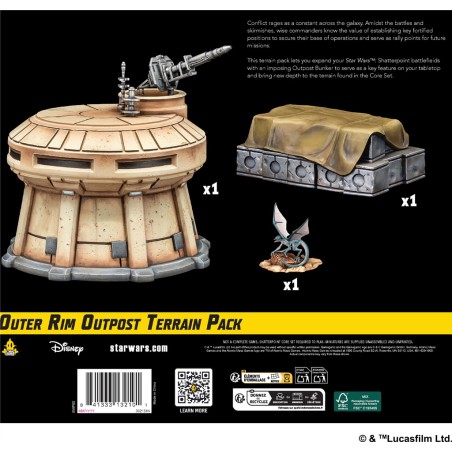 SW Légion: Outer Rim Outpost Terrain Pack