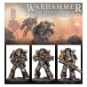 Space Marines Legion: Escouade de Vétérans Tactiques MkII avec Armes Désintégratrices