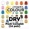 Dry: Pack de Peinture (24 Pots)
