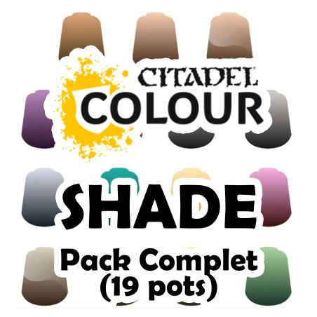 Shade: Pack de Peinture (19 Pots)