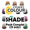 Shade: Pack de Peinture (19 Pots)