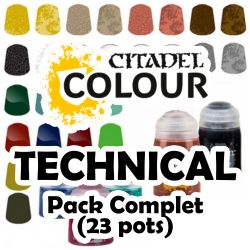 Technical: Pack de Peinture (23 Pots)