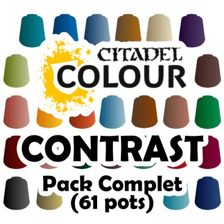 Contrast: Pack de Peinture (61 pots)