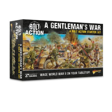 Bolt Action: Starter Set "A Gentleman's War" 3e Edition (x 26 Figurines)