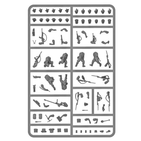 Bolt Action: Starter Set "A Gentleman's War" 3e Edition (x 26 Figurines)