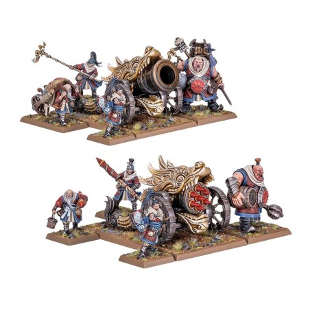 Grand Cathay: Grand Canon et Batterie de Fusée (x2)