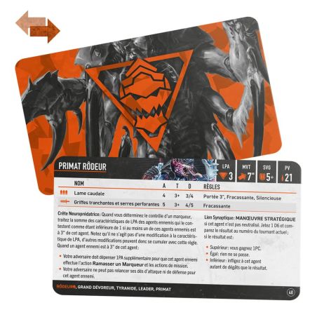 Kill Team: Rôdeurs Cartes Techniques