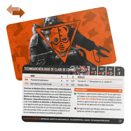 Kill Team: Clade de Combat Cartes Techniques