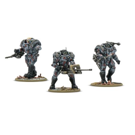 Konflikt'47: Stahltruppen Heavy Infantry (x9 Figurines)