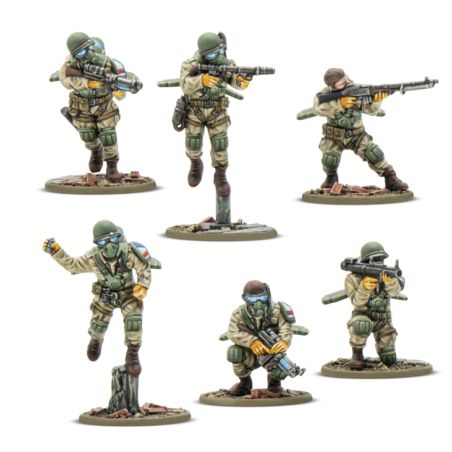 Konflikt'47: Firefly Airborne Infantry (x18 Figurines)