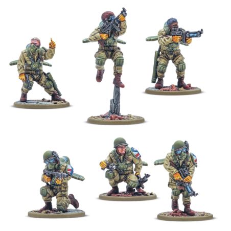 Konflikt'47: Firefly Airborne Infantry (x18 Figurines)