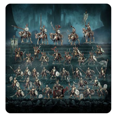 Soulblight Gravelords: Fer de Lance Ost de Tombes de Raclemorts (x36 Figurines)