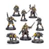 Necromunda: Palanite Enforcer Captains and Sergeants (x8 Figurines)