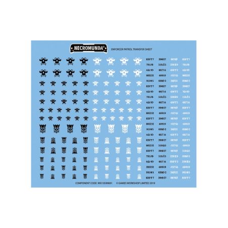 Necromunda: Palanite Enforcer Captains and Sergeants (x8 Figurines)