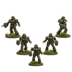 Konflikt'47: K47 US Heavy Infantry (x5 Figurines)