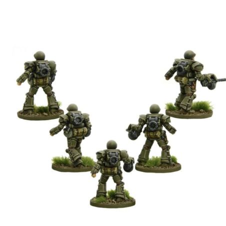 Konflikt'47: K47 US Heavy Infantry (x5 Figurines)