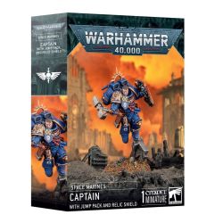 Space Marines: Capitaine avec Reacteur Dorsal et Bouclier Relique