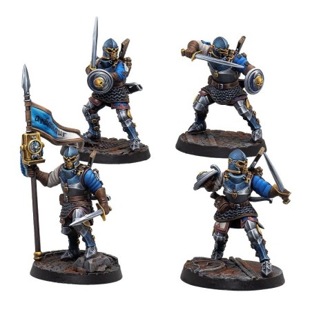 Warcrow: Feudom Guardians-of-the-Mounds-x4-Figurines